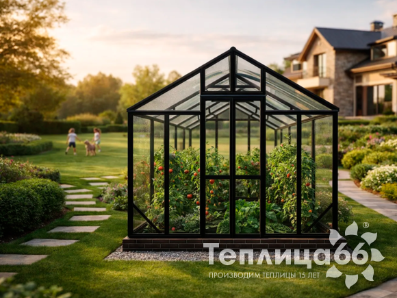 Теплица Рада Гарденикс PRO под стекло, ширина 2,5 м. (калькулятор)